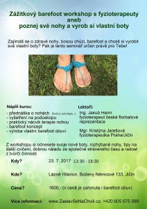 Seminář barefoot Jičín